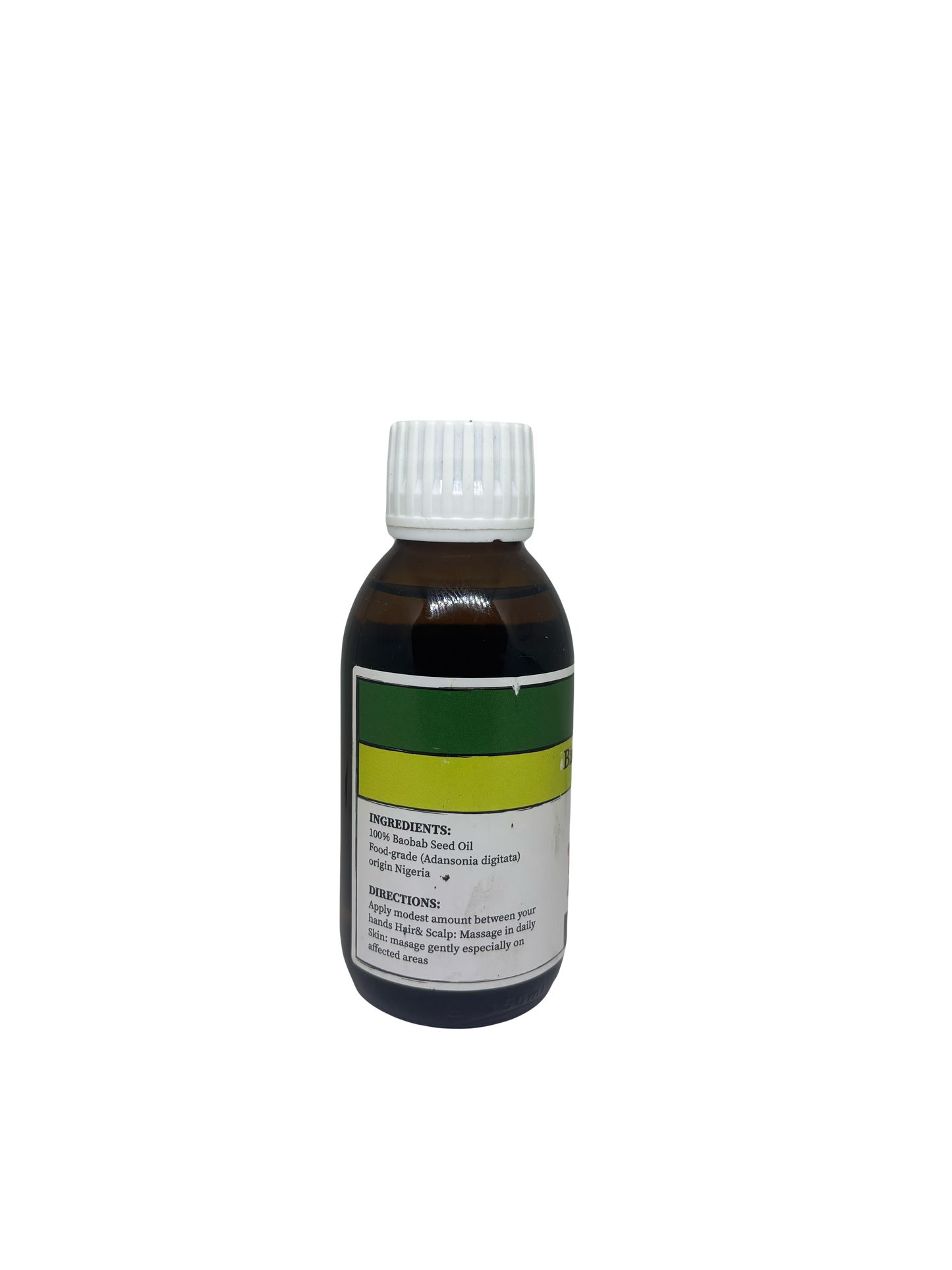 100% Baobab seed oil extra virgin cold pressed