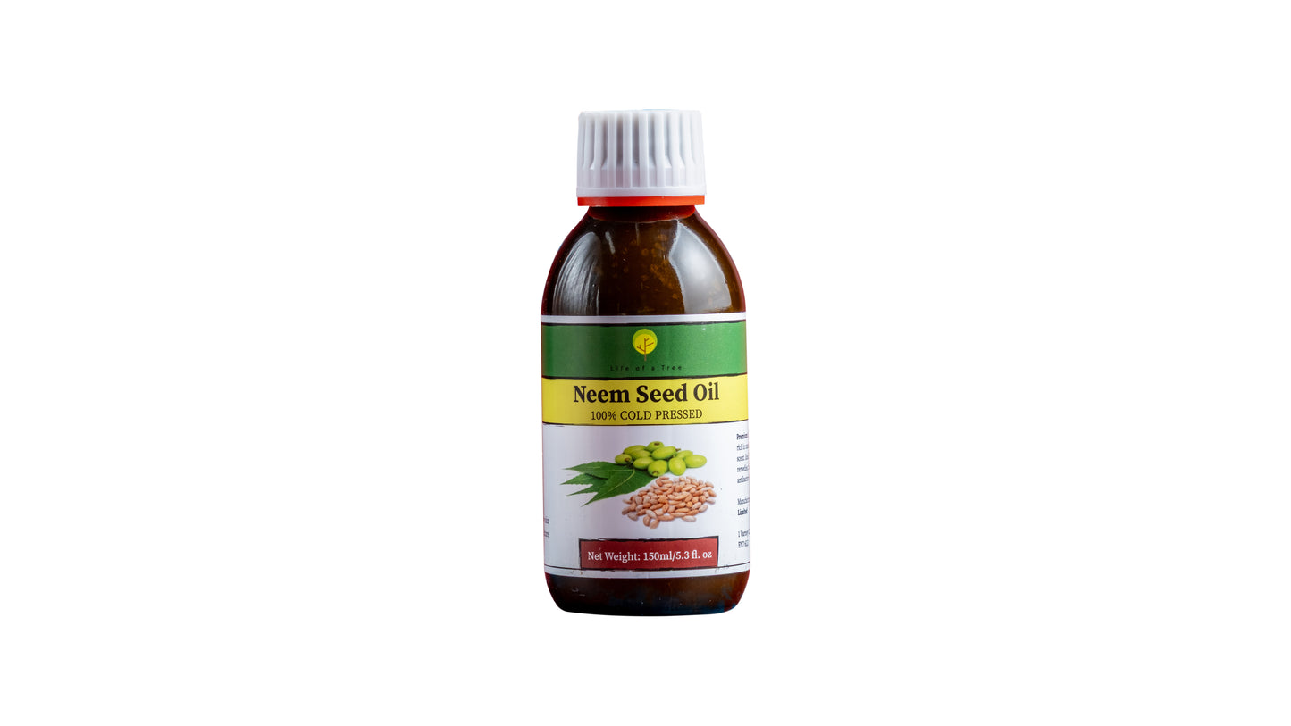 Organic Neem Oil – Extra Virgin, Cold-Pressed for Skin, Hair & Natural Care