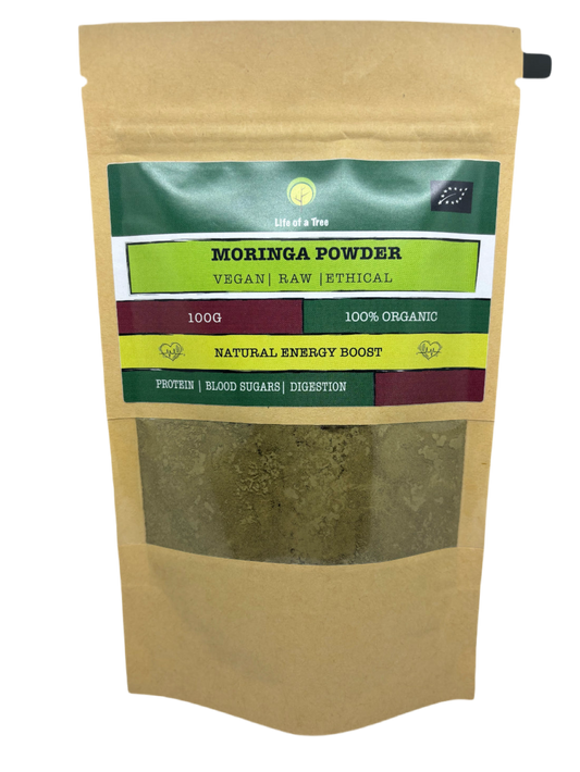 Organic Moringa Powder – Superfood Leaf Powder for Energy, Immunity & Wellness