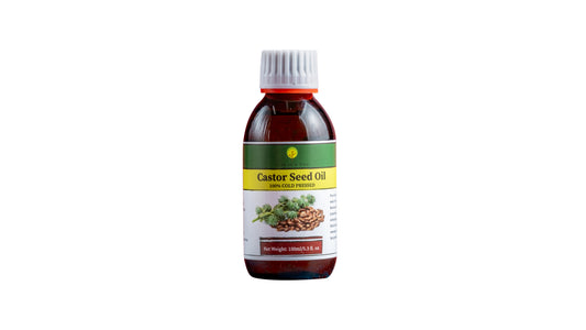 Pure Cold-Pressed Castor Oil – Nourishment for Hair, Skin & Wellness Hexane-free
