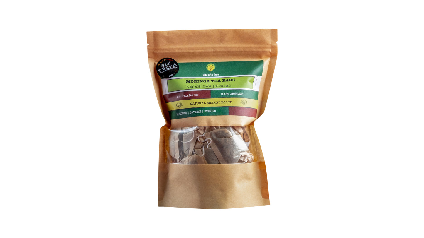 Organic Moringa Tea – Caffeine-Free Superfood Tea for Vitality & Wellness