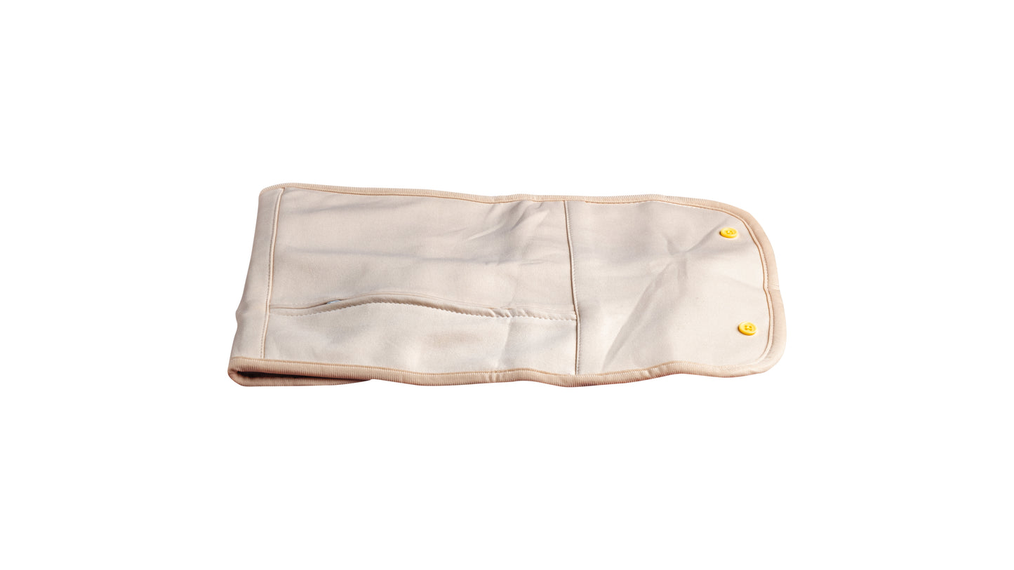 Castor Oil Pack – Organic Compression Wrap, Reusable & Comfortable for Natural Detox & Wellness