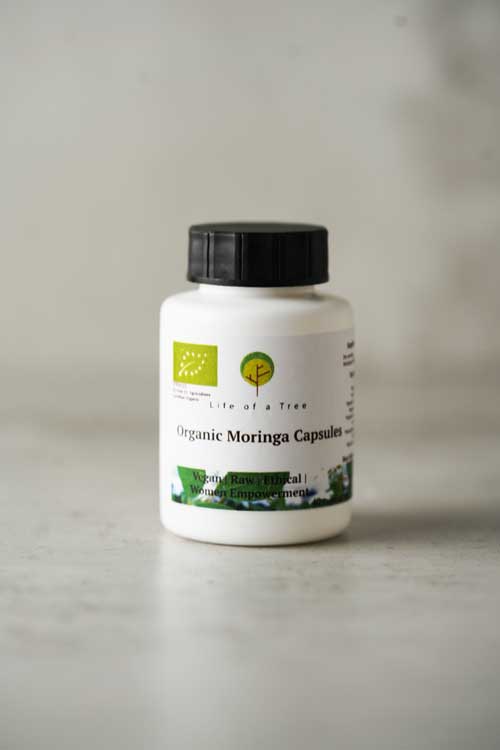 Premium Organic Moringa Capsules